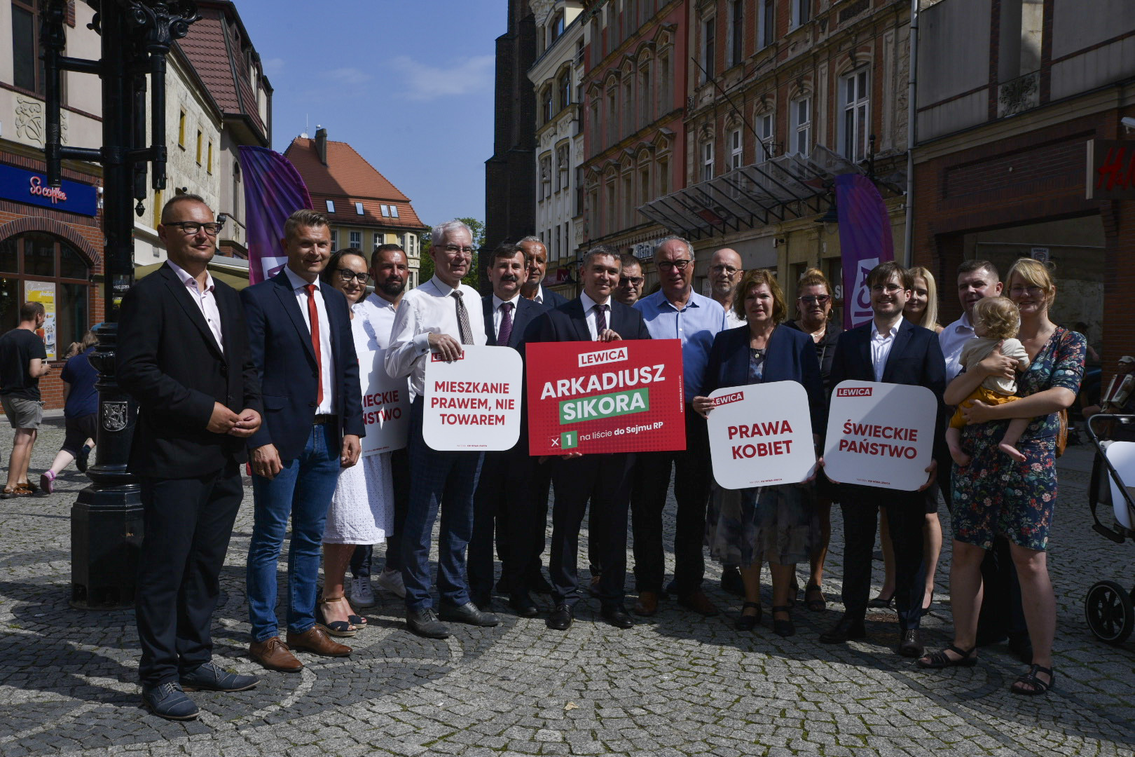 2023 08 22 Konferencja prasowa w Legnicy z udziałem W. Czarzastego 6